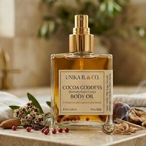 Cocoa Goddess Body Moisturizer & Body Oil - Unika B. & Co.